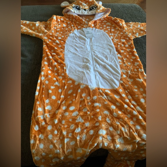 Cute Deer Onesie Costume - Picture 2 of 8